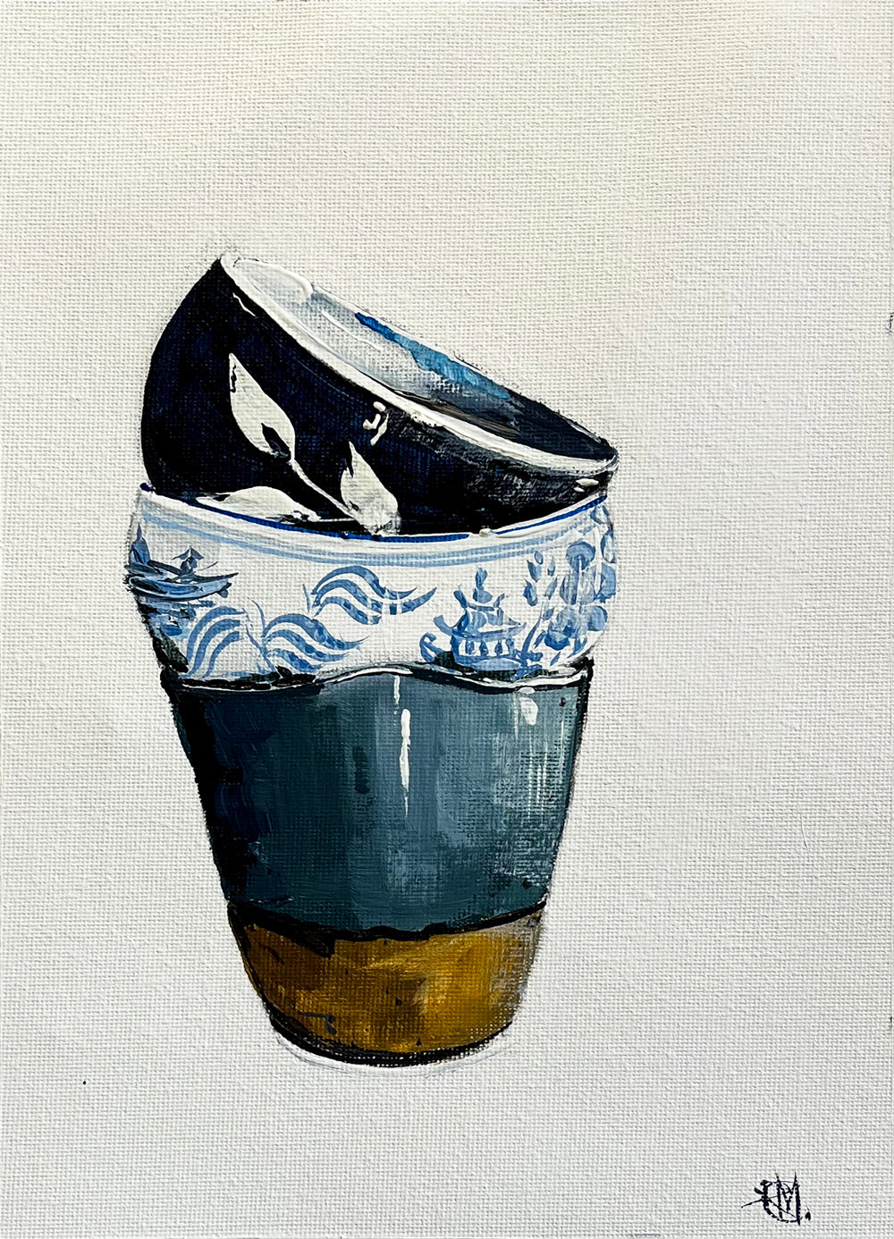 'We're a Team' #1804 roslynmary art.