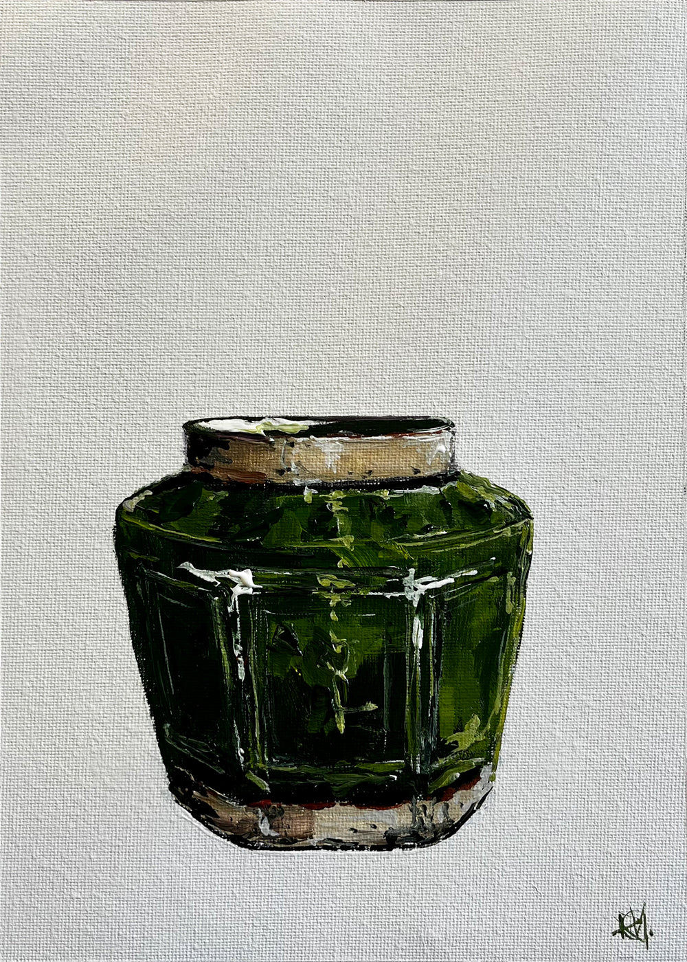 'Green Thumb' #1810 roslynmary art.