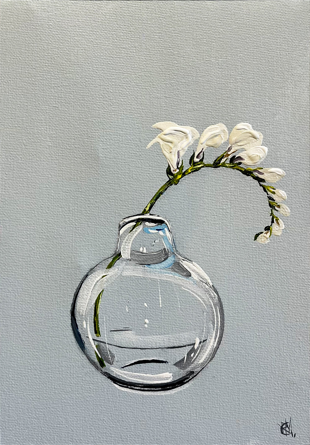 'One on One' #1819 roslynmary art.