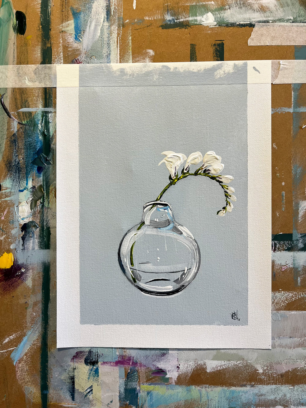 'One on One' #1819mockup roslynmary art.
