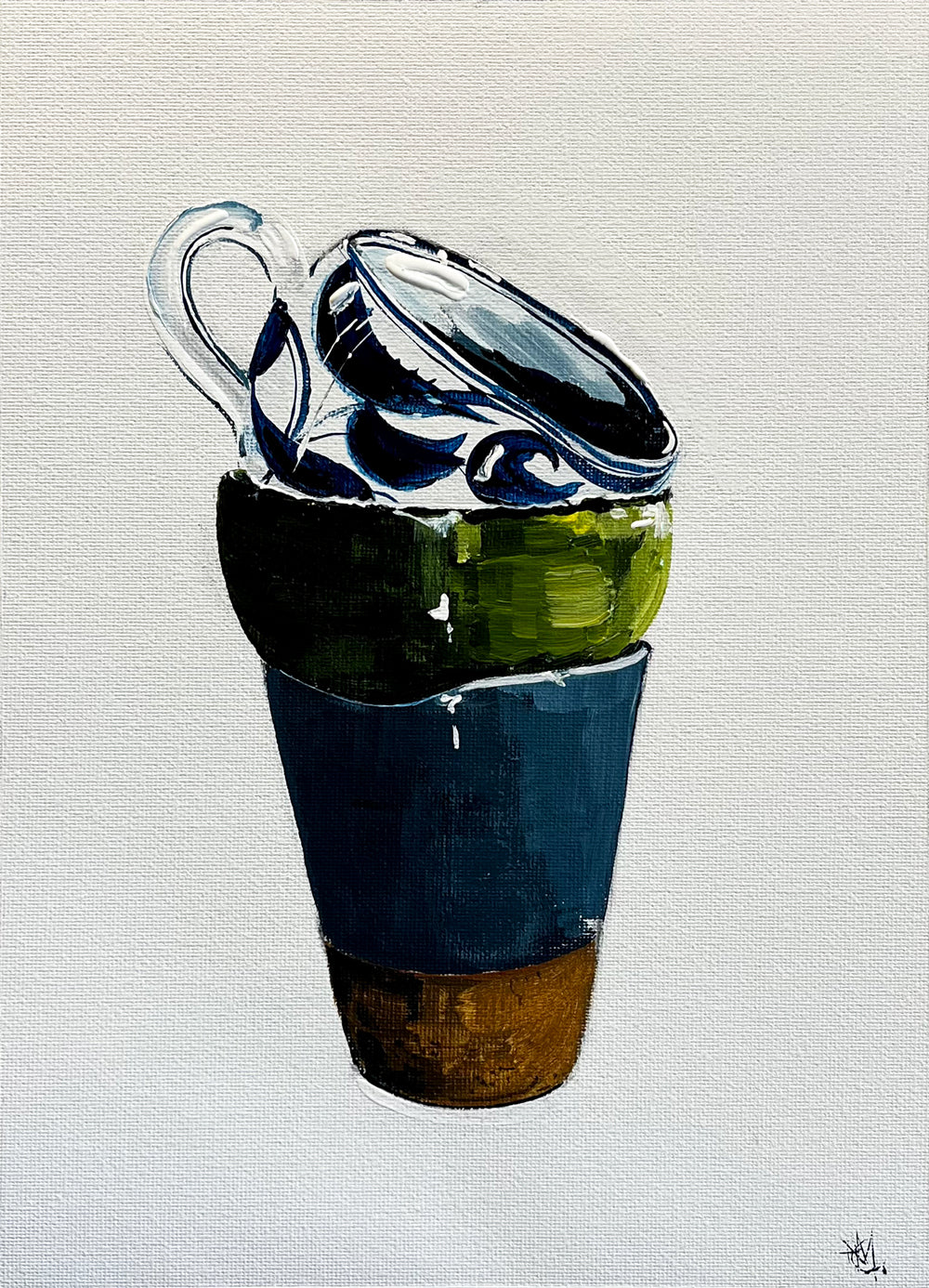'Leaning on You' #1830 roslynmary art.