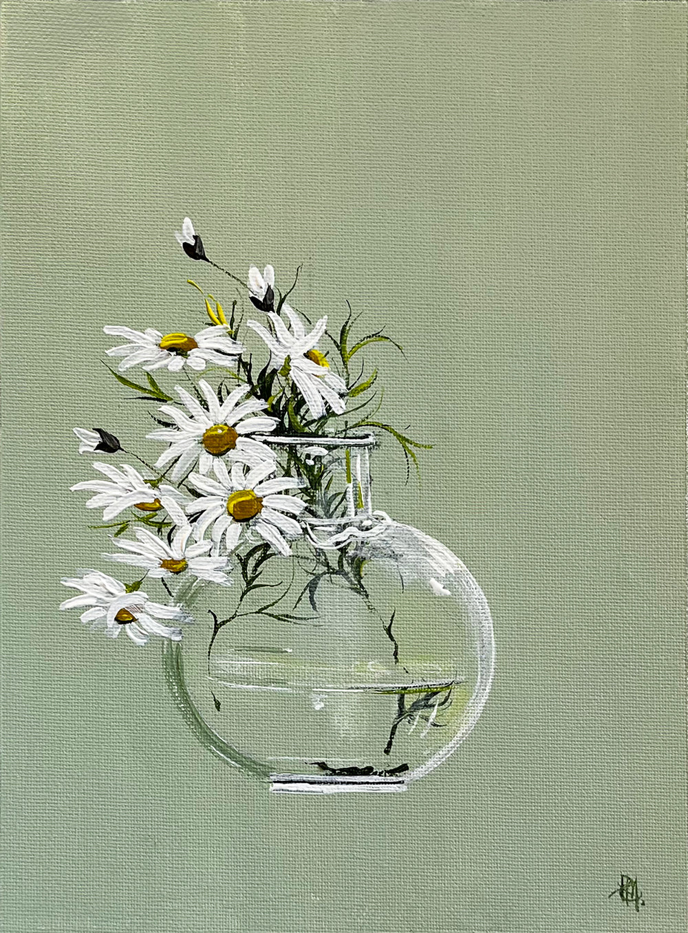 'A Daisy a Day' #1845 roslynmary art.