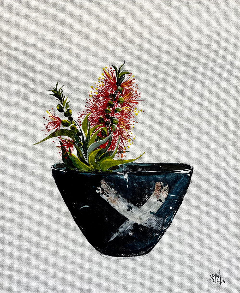 'Kissed' #1860 roslynmary art.