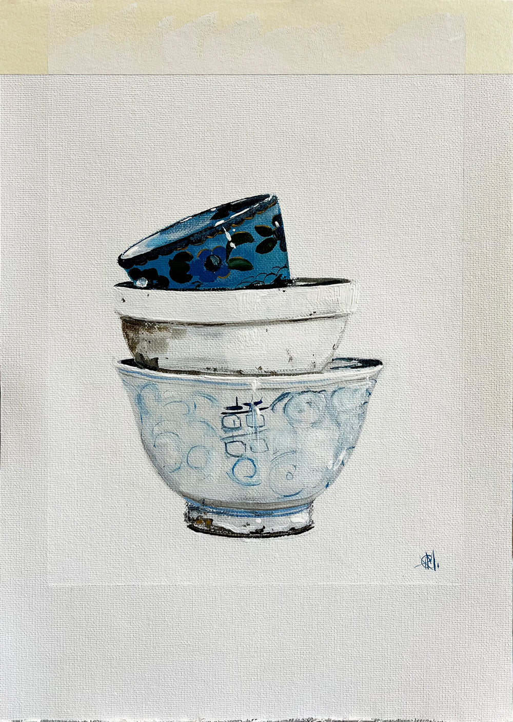 'Three Cheers' #1864b roslynmary art.
