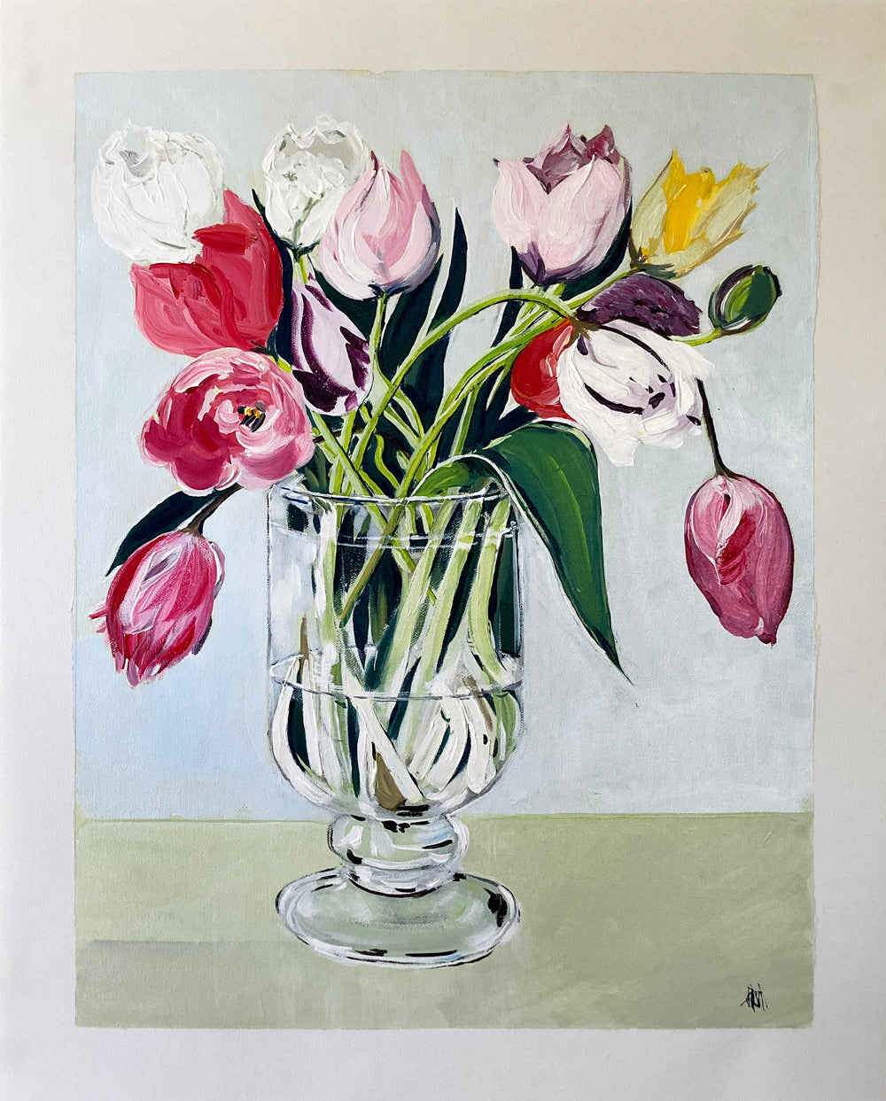 'A Nod to Spring' #393b roslynmary art.