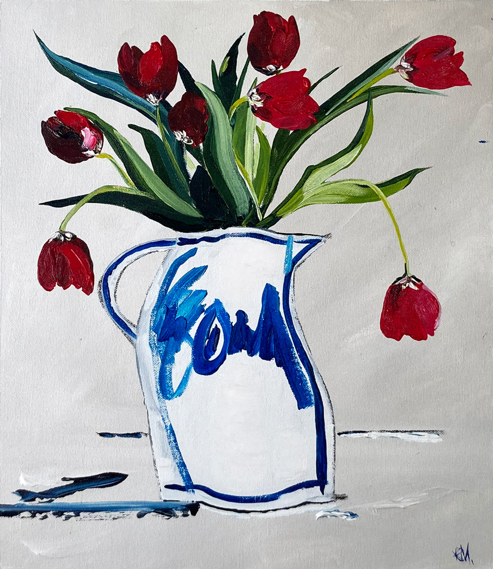 'Ready and Waiting' #727 roslynmary art.