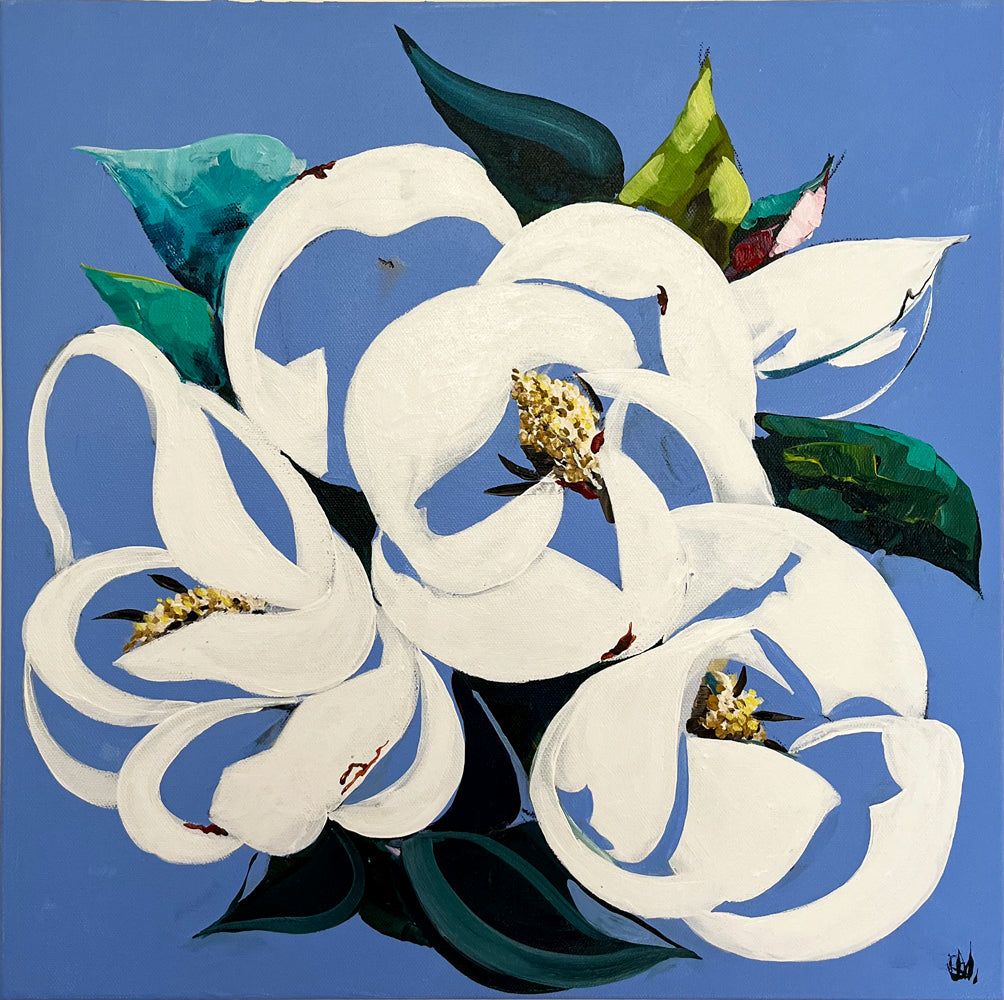 'Blue Skies Can't You See' #1039 roslymary art.