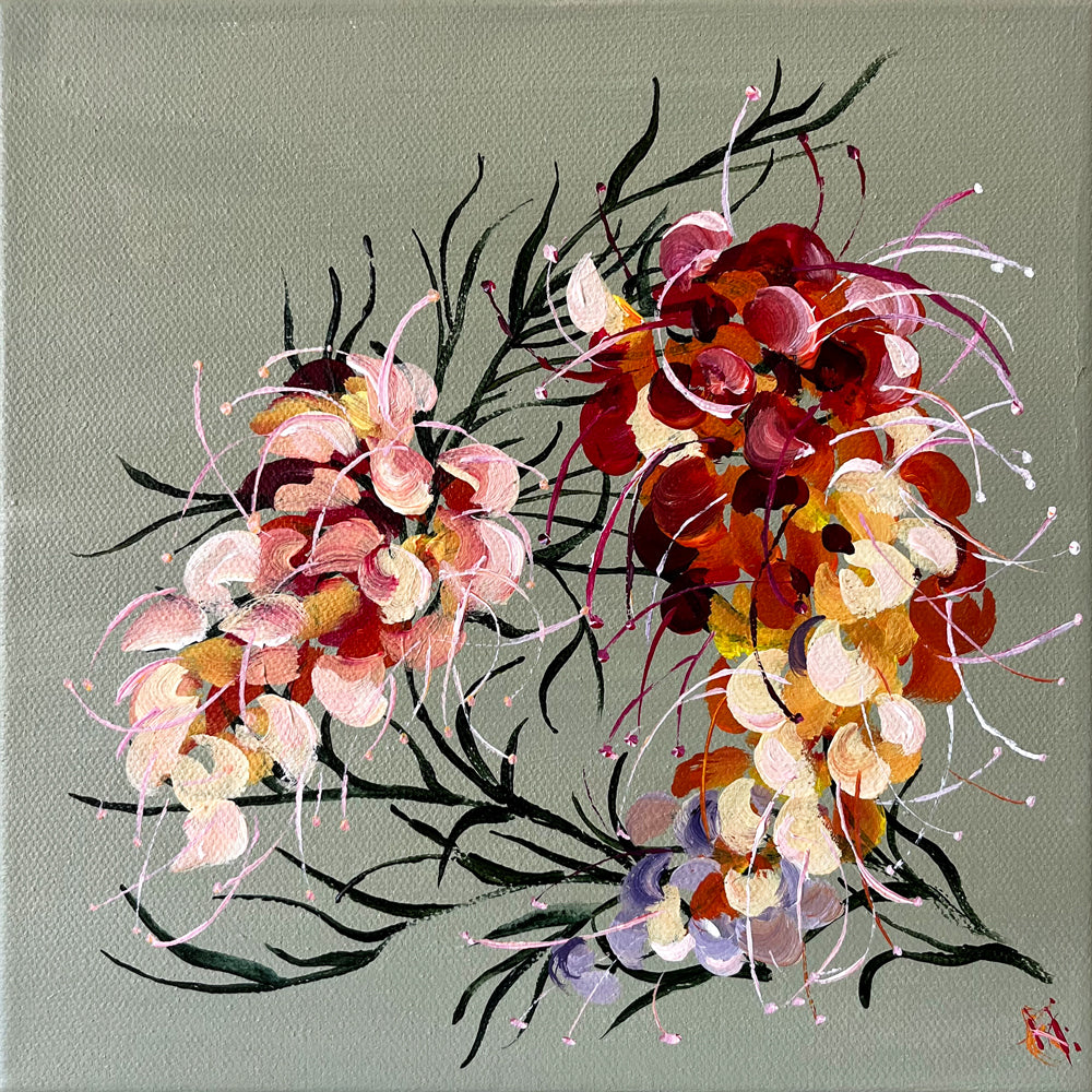 'Harlequin' #1044 roslynmary art.