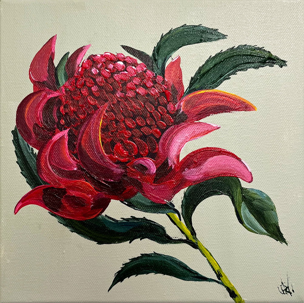 'Rolling out the Red Carpet' #1045 roslynary art.