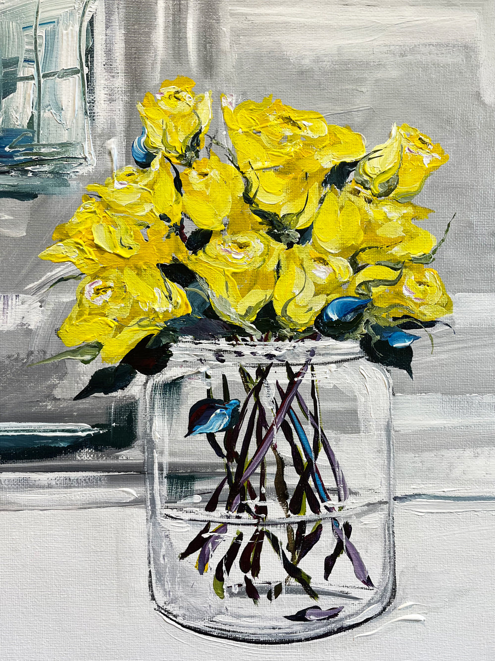 'Surprised by Sunshine' #1060 roslynmary art.