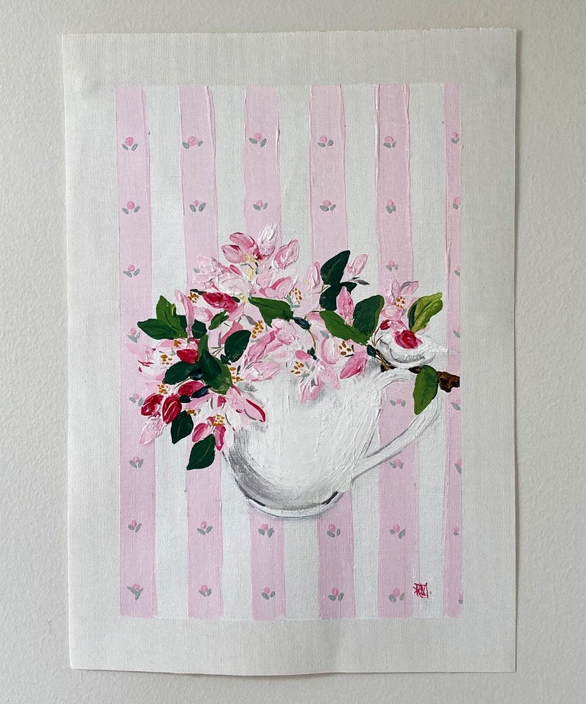 #217 'Crabapple Blossom in White'