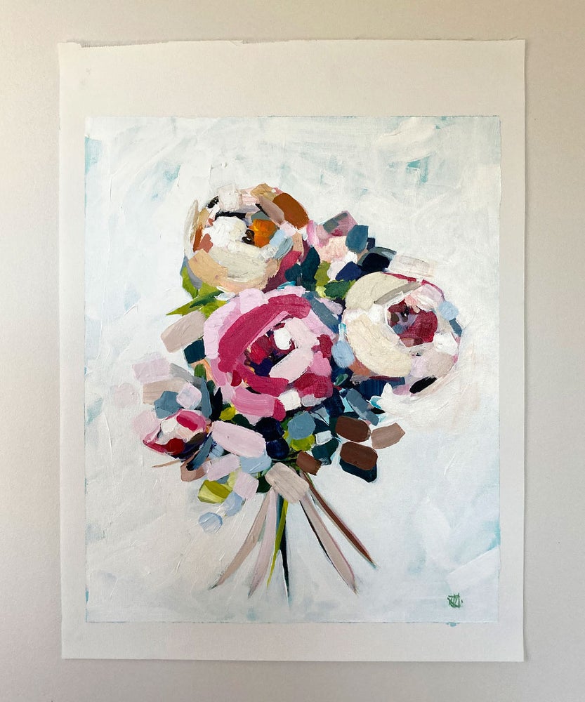 #428 'Patchwork Posy'