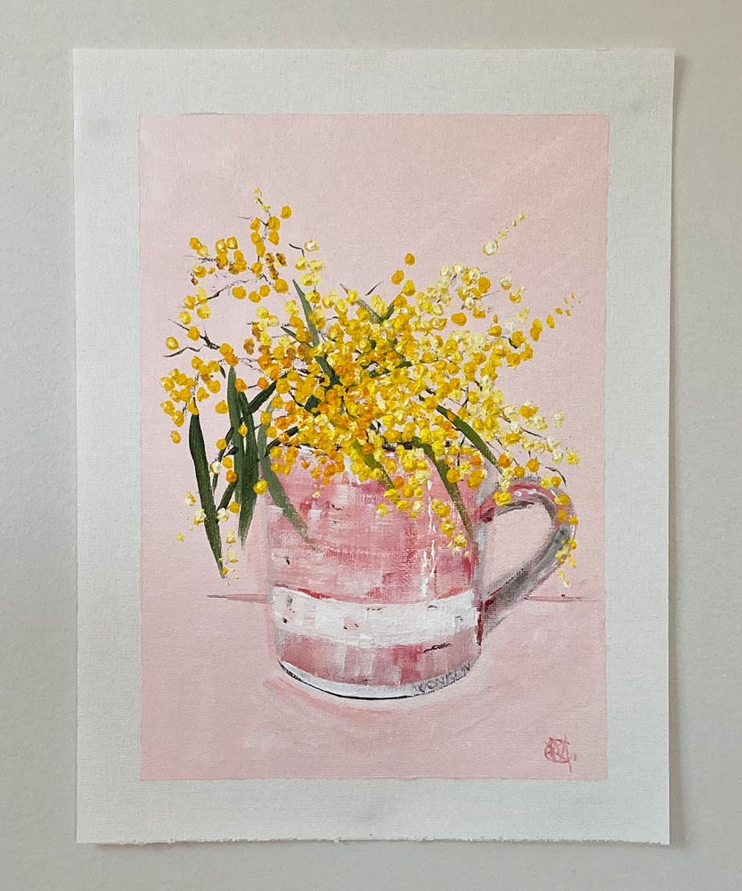 #474 'Wattle & Pink'