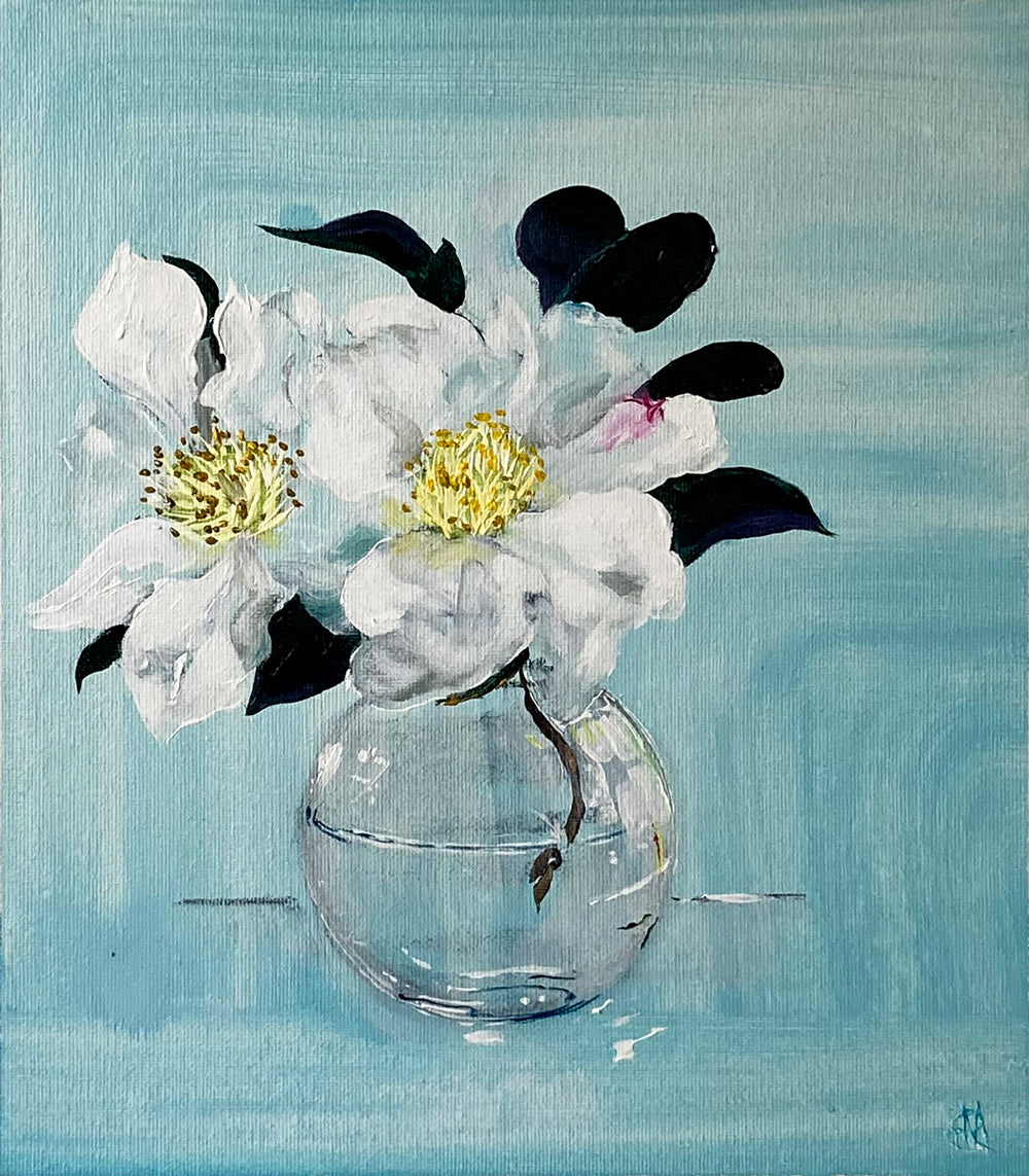 'Welcome Back' #754 roslynmary art.