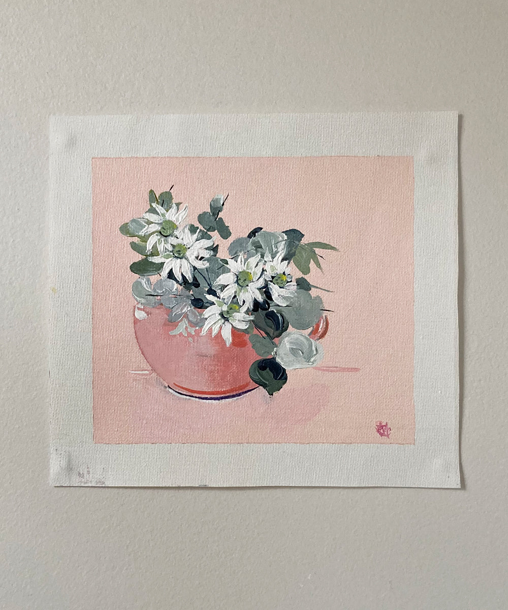 'One Last Cup' #824 roslynmary art.