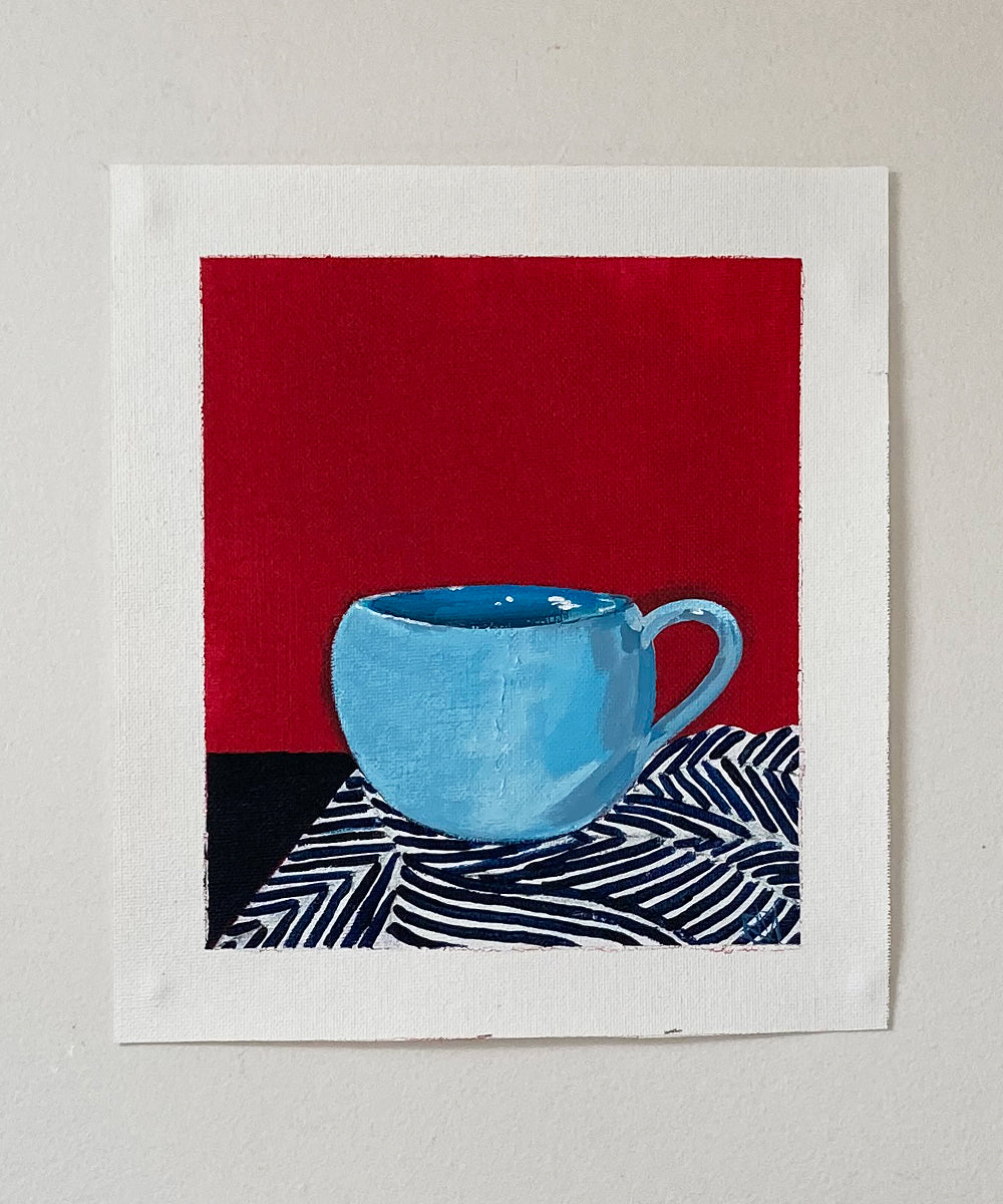 'Red Tea' #850 roslynmary art.