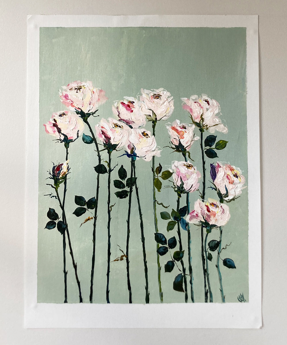 'Family Gathering' #863 roslynmary art.