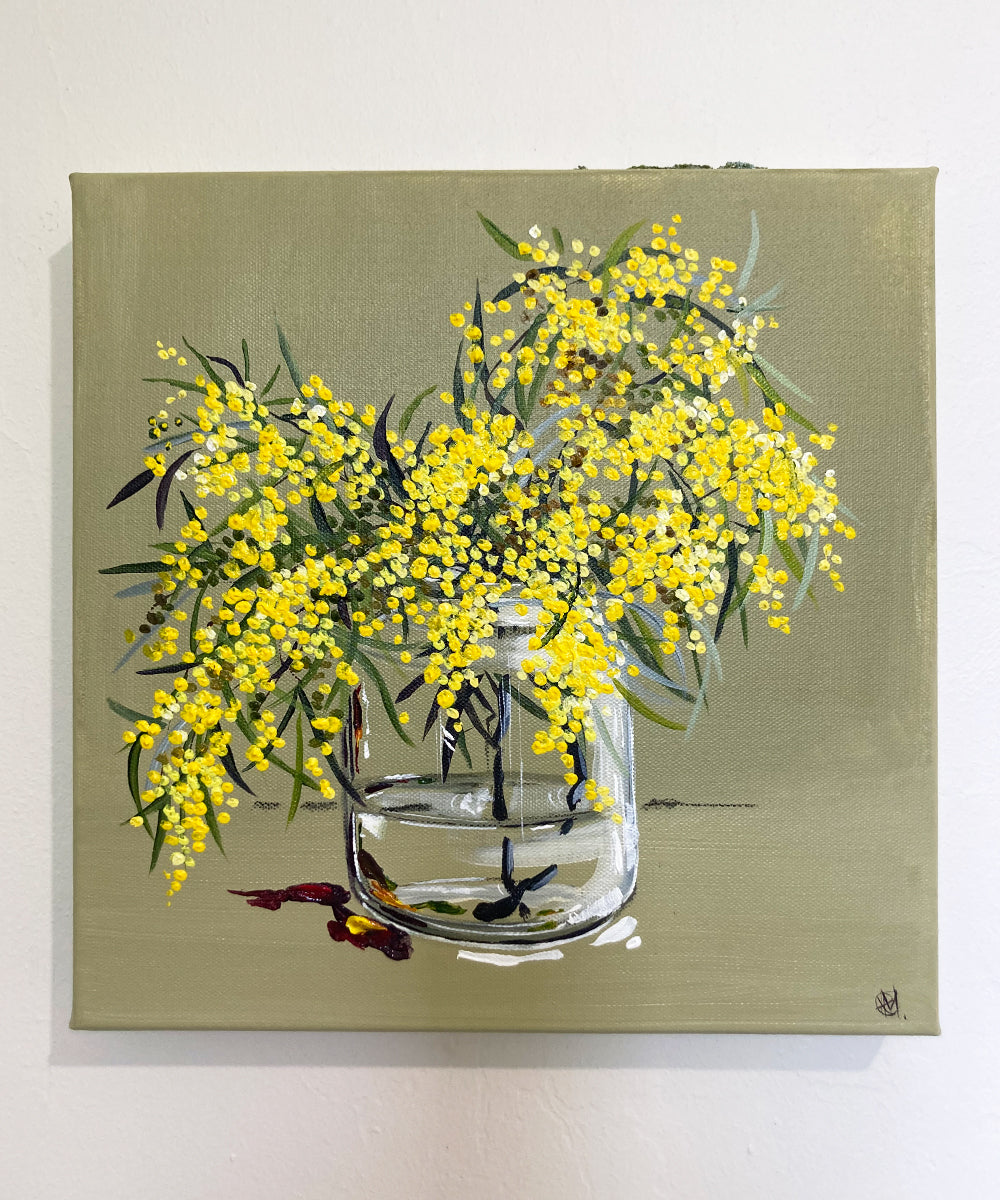 'Wattle and Gherkin' #898 roslynmary art.