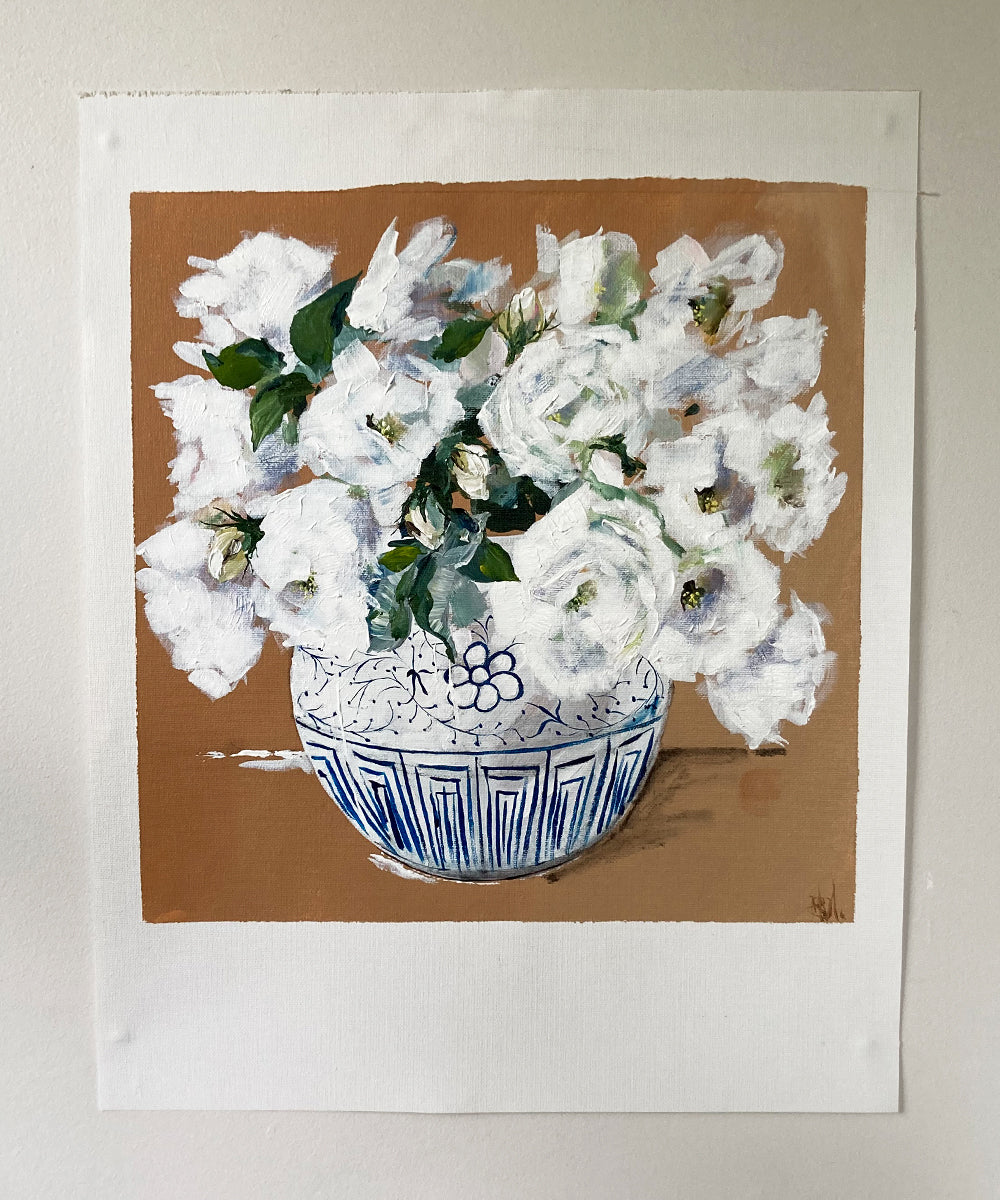 'The Oil Jar Never Runs Dry' #940roslynmary art.