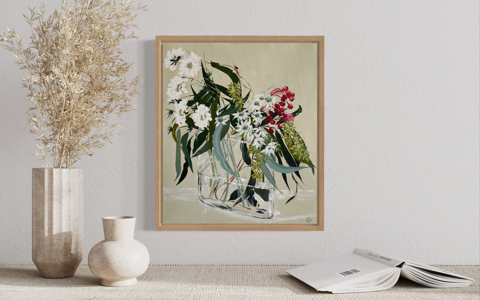 'Singing from the one Song Sheet' #973 roslynmary art.